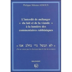 L'interdit de mélanger  "du lait et de la viande" à la lumière des commentaires rabbiniques