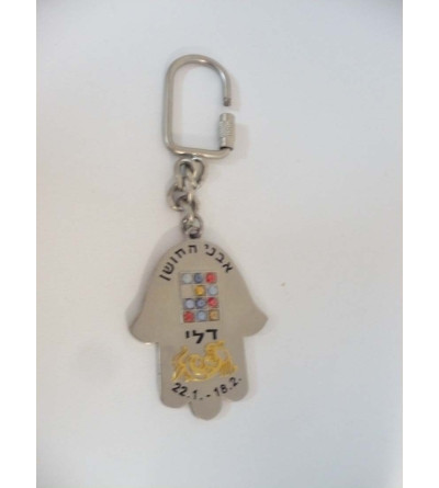 Porte clefs façon argent