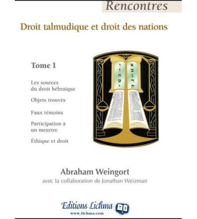 Droit talmudique et droit des nations Tome 4