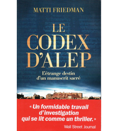 LE CODEX D'ALEP