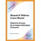 Manuel d'hébreu. Cours moyen + CD