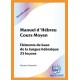 Manuel d'hébreu. Cours moyen + CD