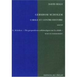 Cabale et contre-histoire - Gershom Scholem