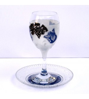 Verre de Kiddouch grappe