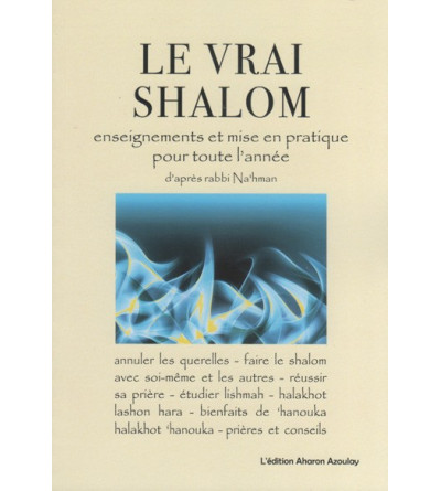 Le vrai Shalom