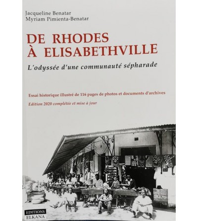 De Rhodes à Elisabethville : l'odyssée d'une communauté sépharade