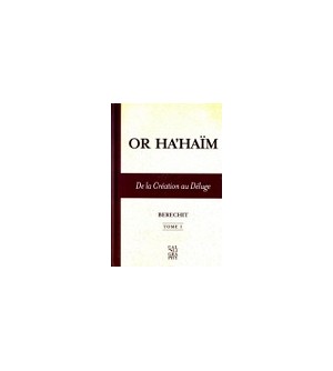 Or Ha'Haïm - Béréchit - Tome 1- De la création au déluge