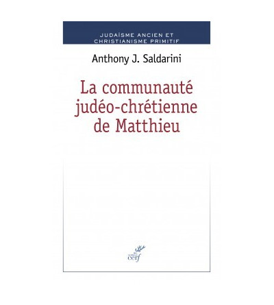 La communauté judéo-chrétienne de Matthieu