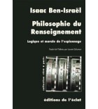PHILOSOPHIE DU RENSEIGNEMENT