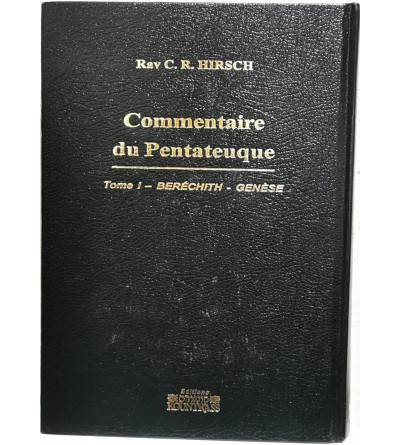 Commentaire du Pentateuque. TOME 1