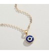 collier avec pendentif oeil