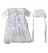 Robe tenue pour Brit Mila blanc / bleu