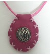 Collier amulette Breslev - Rose