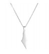 collier avec pendentif erets Israel argent