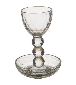 Verre de Kiddouch en verre