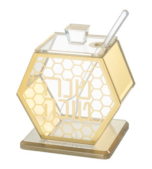Pot à miel hexagonal Ruche