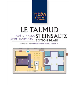 Karètot - Me‘ila - Kinim - Tamid - Midot - Le Talmud Steinsaltz T41 (couleur)